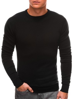 Sweter męski czarny V4 EM-SWBS-0100 XXL