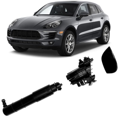 Омыватель фара крепеж заглушка на sprysk porsche macan 9b5 левый фото №1