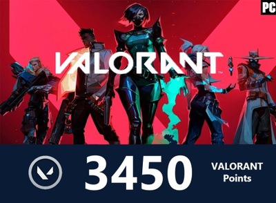 VALORANT - Valorant Points 3450 - Polska