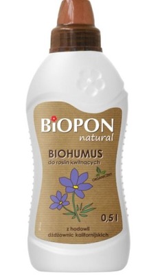 BIOPON Biohumus Nawóz do Roślin Kwitnących 0,5l