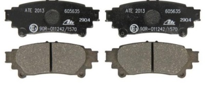 Тормозные колодки тормозные задний  toyota ate фото №1