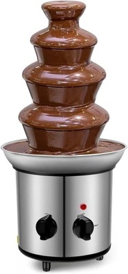 Fontanna czekoladowego fondue ze stali nierdzewnej, du?a maszyna do