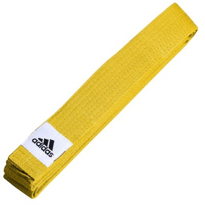 Pasy, Pas Do Judo Adidas 280 cm Żółty