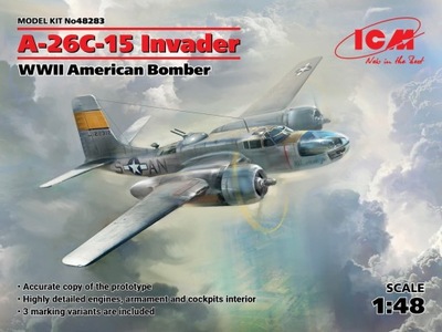 ICM 48283 1:48 A-26С-15 Invader WWII American Bomber