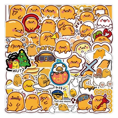 Naklejki Gudetama 100 Sztuk