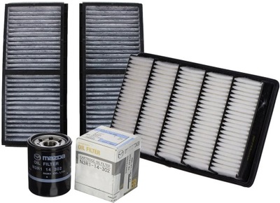Набір фільтрів mazda rx-8 se 1.3 renesis оригінал фото №1