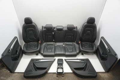 Audi a4 b8 sedan сиденья заднее сиденье обшивки подогрев фото №1