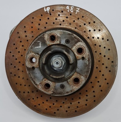 Ступица поворотный кулак левый перед porsche cayman 987 фото №1