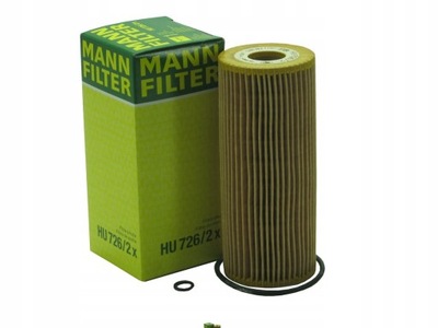 FILTRO ACEITES HU726/2X MANN ZAM. FILTRON OE640/1  