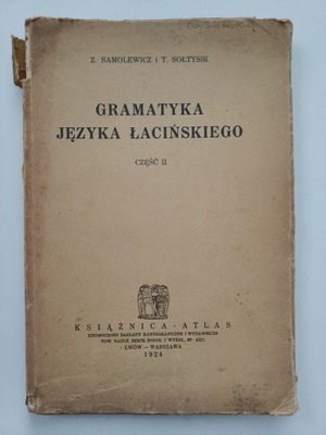 Gramatyka języka Łacińskiego