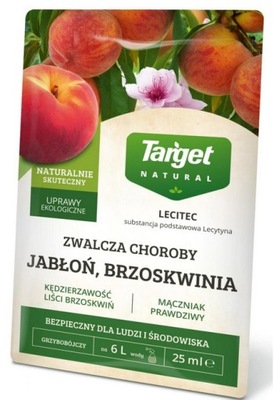 Target Lecitek jabłoń brzoskwinia grzybobójczy