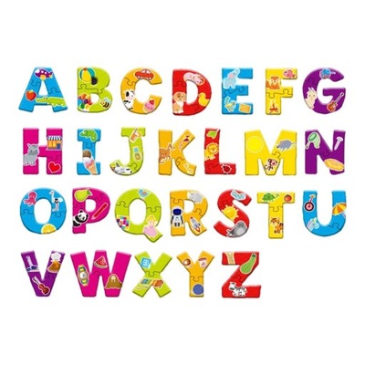 segolike Alphabet Jigsaw Puzzle Match Game