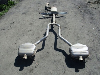 Mercedes glk x204 lift вихлоп гасник 2,2 cdi фото №1