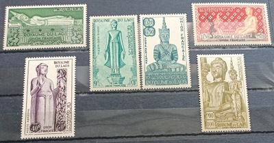 Laos 1953 Posągi Buddy