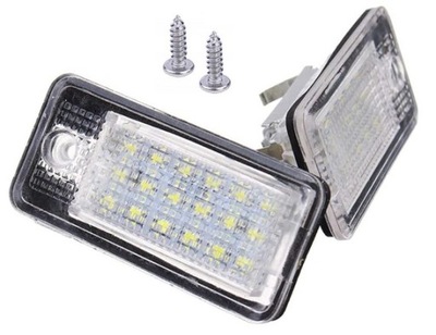 ЛАМПОЧКИ LED (СВЕТОДИОД ) ПОДСВЕТКА AUDI A3 8P A4 B6 B7 A6 C6