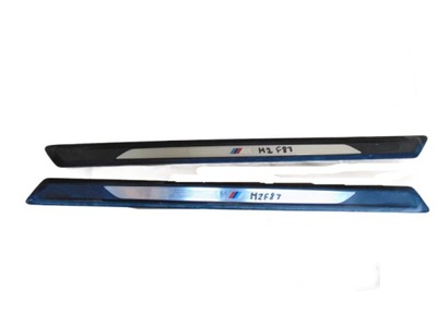 Накладки пороговые bmw m2 f87 8055499 фото №1