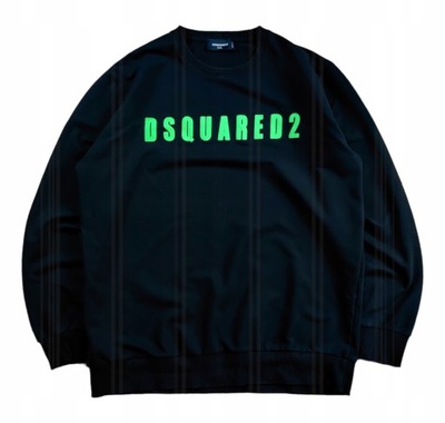 Bluza bez Kaptura DSQUARED2 Designerska XXL