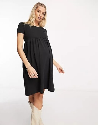 MAMALICIOUS MATERNITY GŁADKA SUKIENKA MINI M