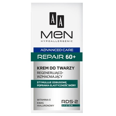 AA Men Krem Do Twarzy Dla Mężczyzn 60+ 50 ml