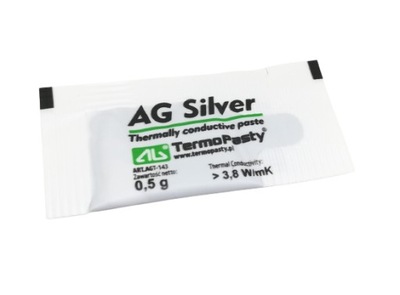 Pasta termoprzewodząca 0,5g AG Silver