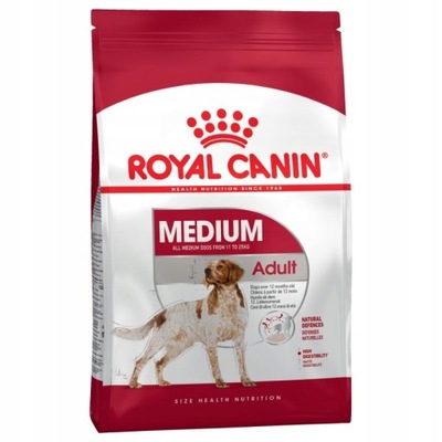 ROYAL CANIN MEDIUM ADULT sucha karma dla psa dorosłego 15kg