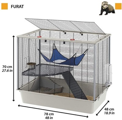 FURET PLUS klatka dla fretek