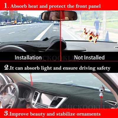 COVERING PANELS DASHBOARD PAD PROTECTIVE FOR BMW SERII 5 E60 2004 2005  