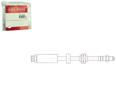 CABLE BRAKE ELASTIC REAR L/P ALFA ROMEO 159 BRERA SPIDER  