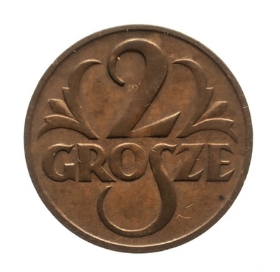 2 grosze 1927, Warszawa. st.3+