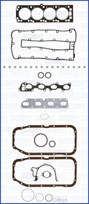 AJU50104100 SET LININGS INTEGRAL OPEL ASTRA 2,0 16V  