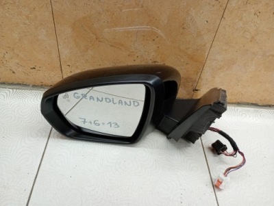 Зеркало левая opel grandland 7+6 13pin фото №1