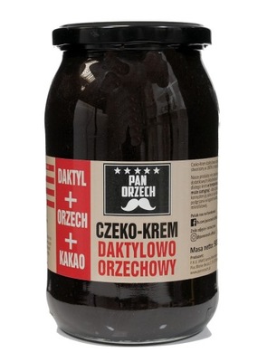 Czeko-Krem daktylowo-orzechowy 900g