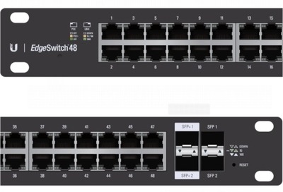 Ubiquiti EdgeSwitch 48xGb 2xSFP 2xSFP+ PoE+ ES-48-500W ES-48-500W