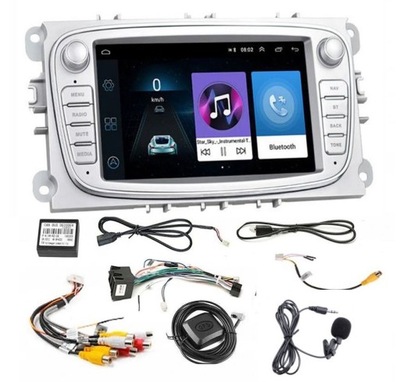 RADIO 2 DIN FORD MONDEO FOCUS GALAXY S-MAX 2 GAS-GASOLINA  