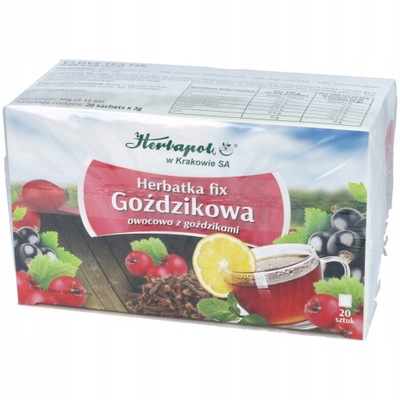 HERBAPOL herbatka Fix Goździkowa owocowa 20 saszet