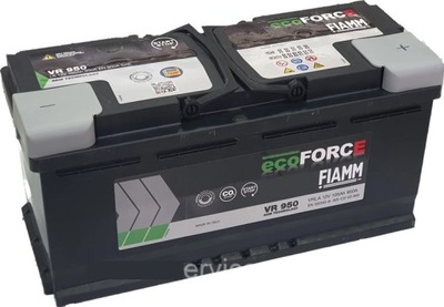Fiamm ecoforce vr950 105ah 950a agm старт-стоп фото №1