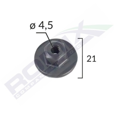 Гайка крепления подкрылок opel фото №1