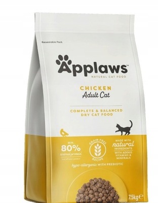 Applaws sucha karma dla kotów z kurczakiem 7.5kg
