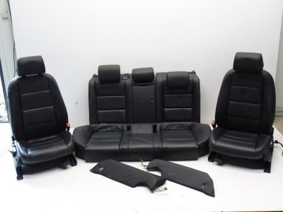 Kpl сидіння заднє сидіння шкіра audi a6 c6 lift sedan фото №1
