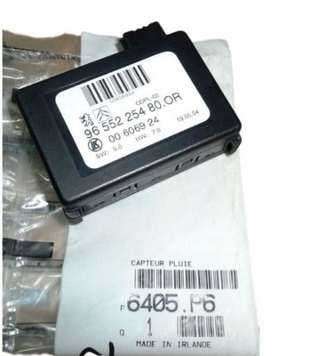 SENSOR LLUVIA 6405P6 CITROEN C2 C3, PEUGEOT 206 1007 ORIGINAL  