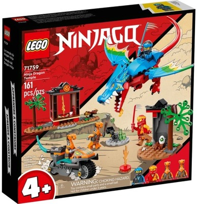 LEGO NINJAGO ŚWIĄTYNIA ZE SMOKIEM NINJA 71759