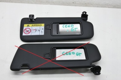 Kia ceed 3 iii gt защита солнцезащитная правая фото №1