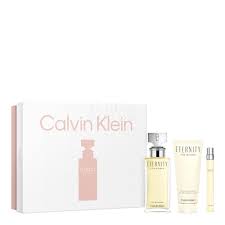 CALVIN KLEIN ETERNITY WOMEN 100 ML + 100 ML + 10 ML ZESTAW