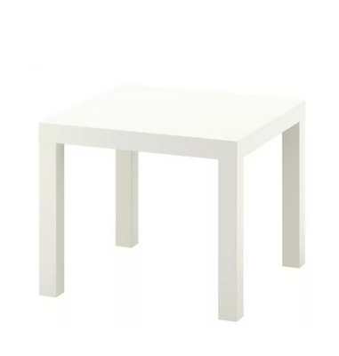 IKEA LACK Stolik kwadratowy 55x55 cm biały