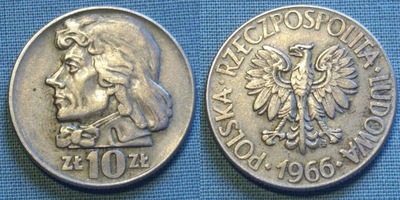 10 złotych 1966 T. Kościuszko