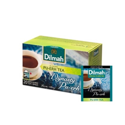 Herbata czerwona Dilmah Dynasty Pu-Erh 20 kopert