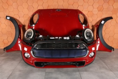 Mini cooper s f55 f56 f57 капот бампер лампы led pas радиатор перед b83 фото №1
