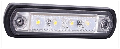 E9B26 FARO LUZ DE POSICIÓN DIODO LUMINOSO 12/24V NA PODSTAWIE NA TUBO 87041  