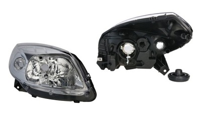 Фара лампа правая dacia sandero renault sandero sd 08-13 фото №1