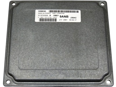 КОМПЬЮТЕР ECU FIESTA 4S61-12A650-KB S118763006 B